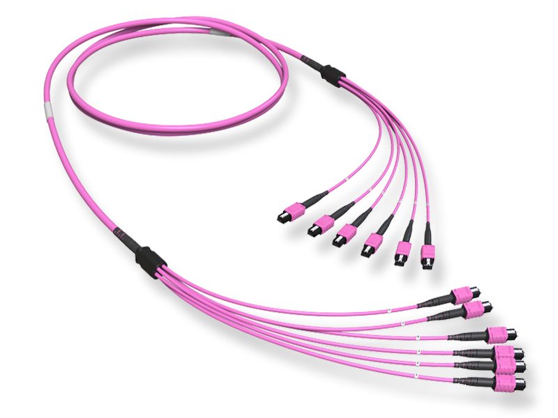 Оптическая магистральная сборка 72 x 50/125 OM4