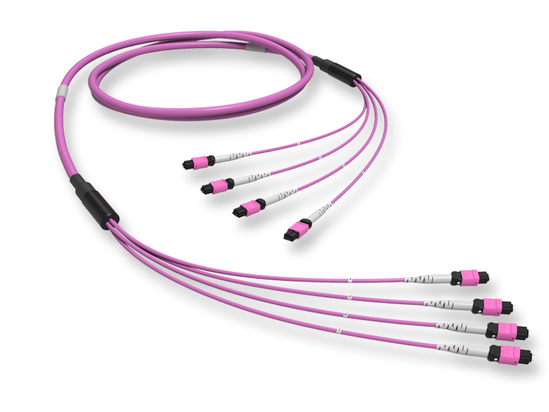 Оптическая магистральная сборка MTP(16)/MTP(16), 64ОВ OM4