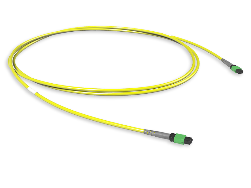 Оптическая магистральная сборка 8 x 09/125 OS2, MTP(8)f/MTP(8)f