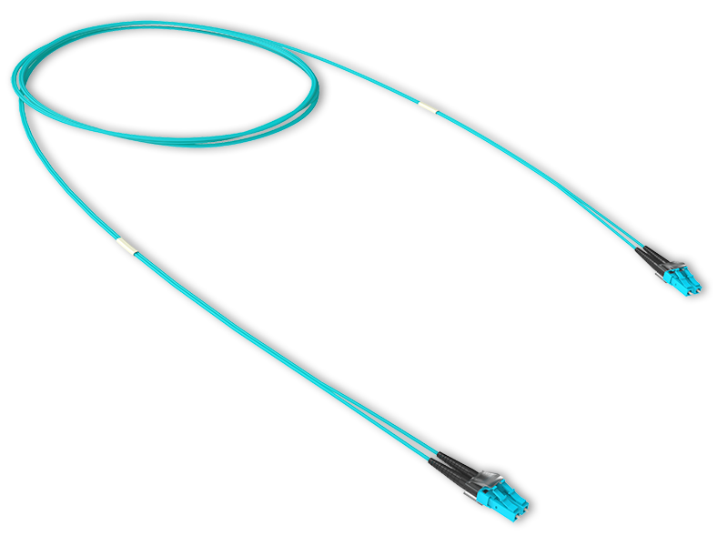 Оптический патчкорд LC/LC Duplex, MM50/125 OM3