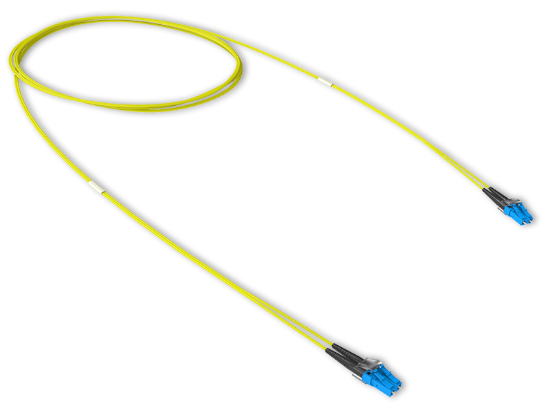 Оптический патчкорд LC-UPC/LC-UPC Duplex, SM9/125 OS2