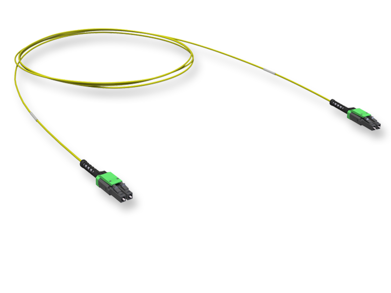 Оптический патчкорд LC-APC/LC-APC Duplex OS2