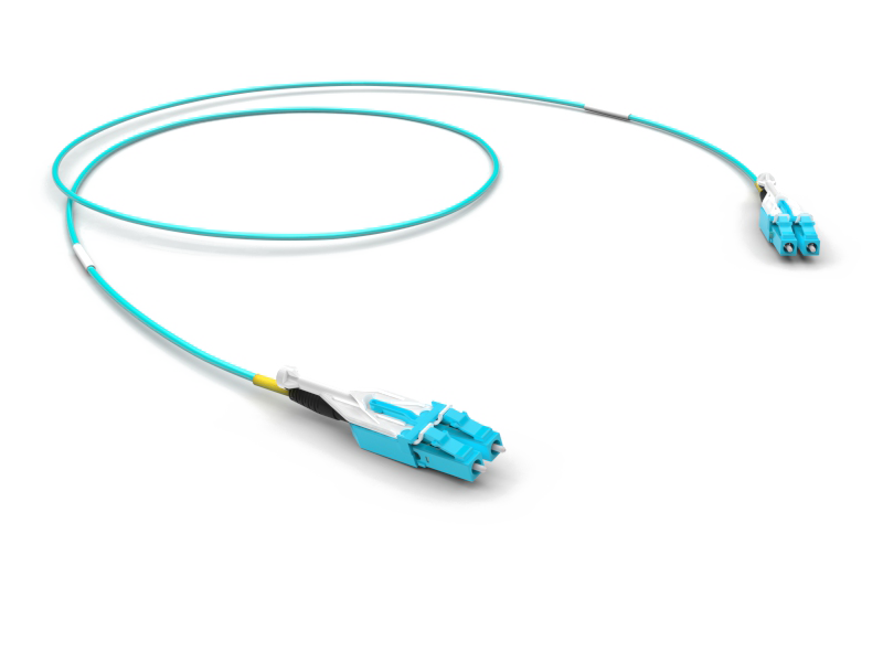 FO Patch Cord LCHD/LCHD Duplex, 50/125 OM3