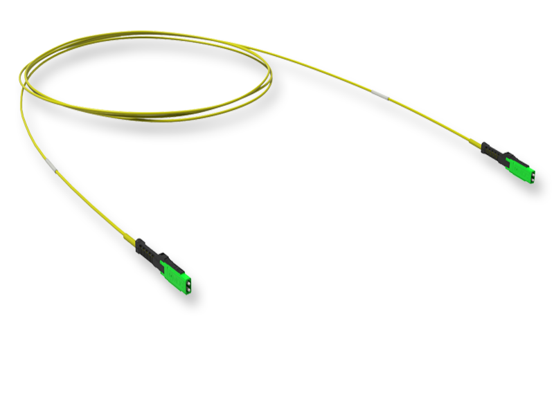 Оптический патчкорд MDC-APC/MDC-APC OS2