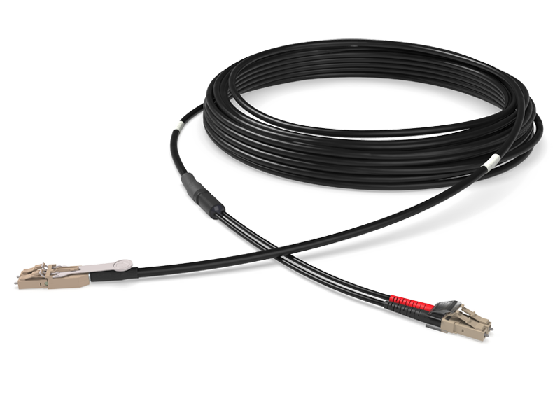 RL - FO Cable Assembly OM2, LCHD Uniboot/LC duplex