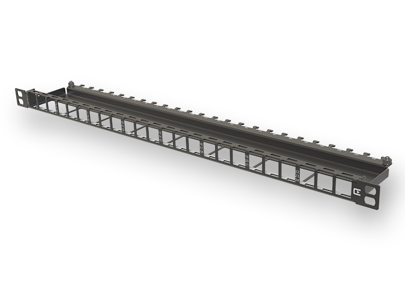 Универсальная наборная патч-панель 0.5U