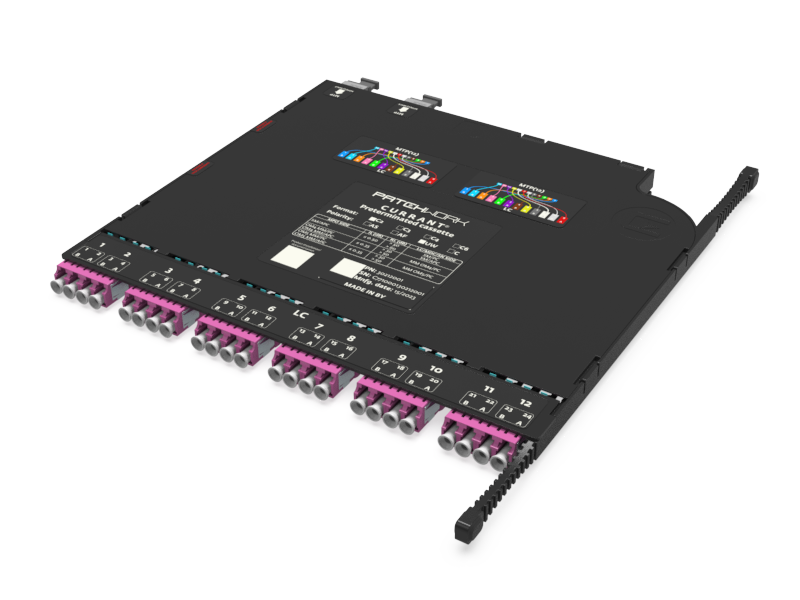 CС2 - Fiber preterminated cassette OM4 MTP(12)
