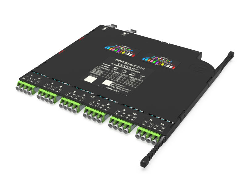 CС2 - Fiber preterminated cassette OM5 MTP(12)
