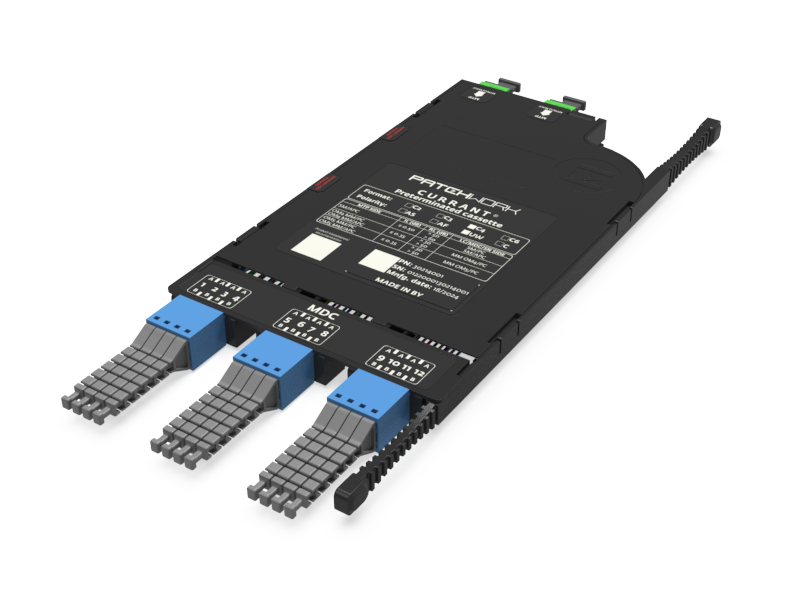 CС4 - Fiber preterminated cassette OS2 MTP(12)
