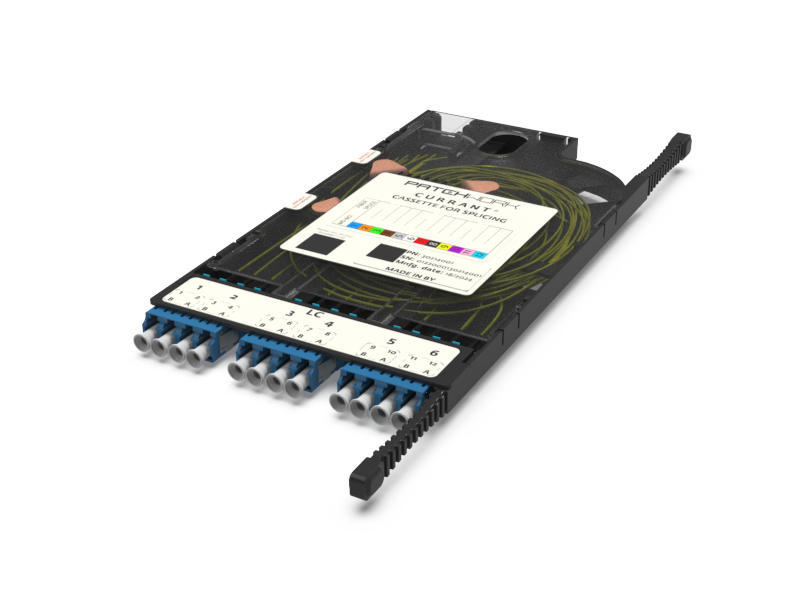 CS4 - Cassette for splicing OS2 LC
