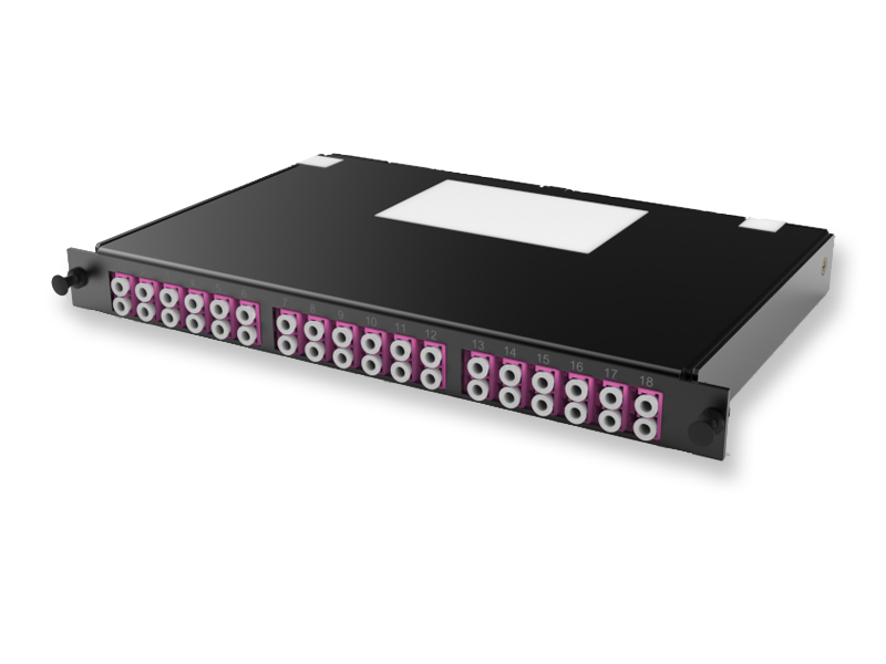 C2 - Оптическая претерминированная кассета OM4 MPO(12)