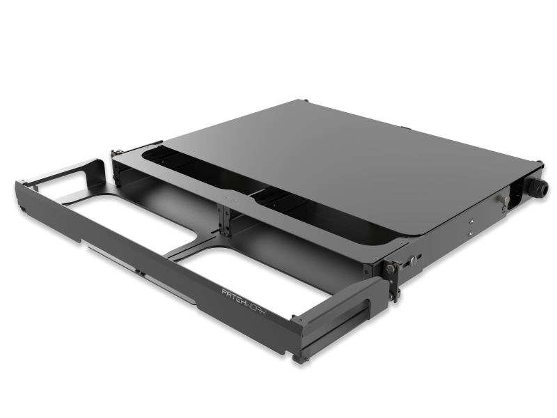 Flex Tray - Универсальная патч-панель 1U, выдвижная
