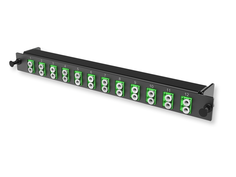 A2 -plate 12 x LC-APC Duplex