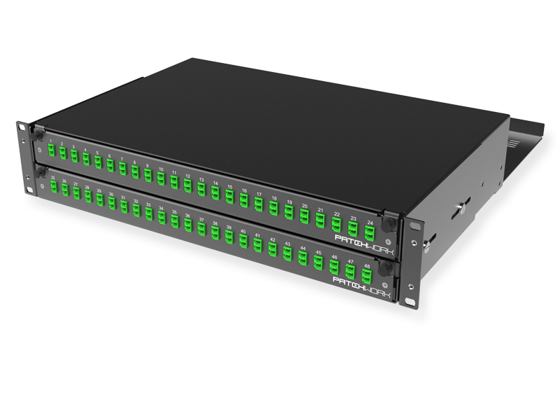 FO panel 48 x LС-APC Duplex
