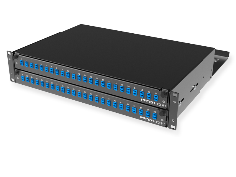 FO panel 48 x LС-UPC Duplex
