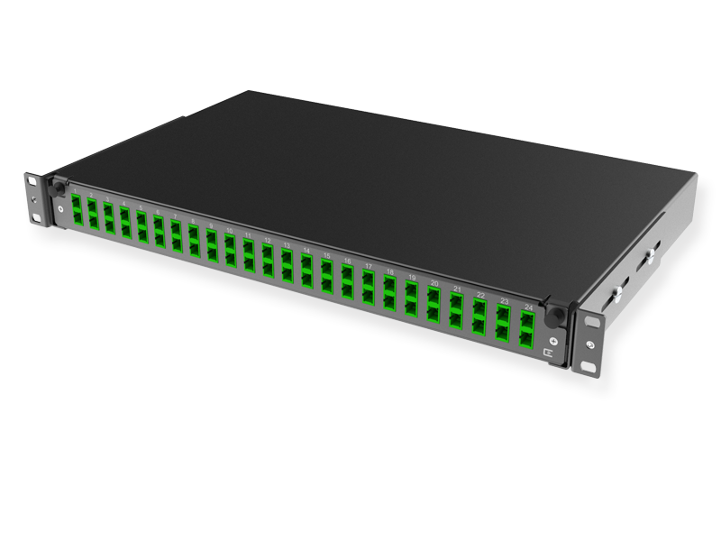  FO panel 24 x SC-APC Duplex, 09/125 OS2